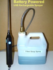 Carpet cleaning USB Rechargeable Lithium Battery Powered Sprayer