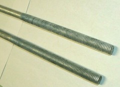 1/2″-13 X 12″ GALVANIZED CARRIAGE BOLTS – LOT OF 10 PCS.