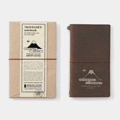 NEW Traveler’s Factory Leather Notebook Organizer Planner Narita Airport Edition