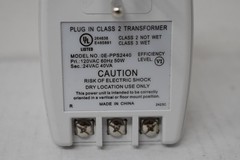 UltraTech Plug-In Transformer 0E-PPS2440 24VAC 40 VA LED Power Indicator