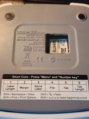Brother P-Touch Model PT-D200 Label Printer No Power Cord Works