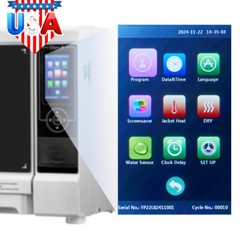 22L Class B Dental Autoclave Vacuum Pressure Steam Sterilizer Built-in Printer