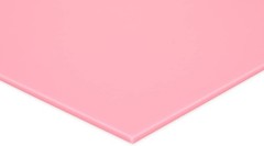 1/8″ (3mm) Solid Hot Pink Acrylic 12″x12″ Cast Plexiglass Sheet AZM Displays
