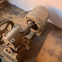 2 Vintage Motor Combo – Montgomery Ward ProCraft 1/4 HP + Janette Electric SL133