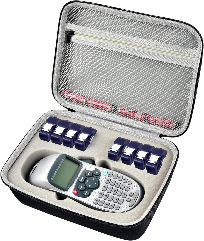 Funda Grande Gris Para Etiquetas Dymo Letratag Lt 100H Y Recambios