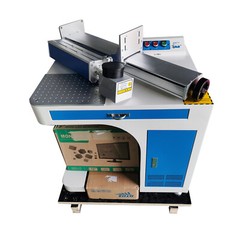 US STOCK RAYCUS 50W Fiber Laser Metal Marking Machine Jewerly Engraver