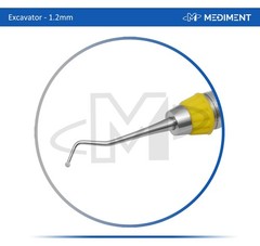 5 PCS DENTAL EXCAVATOR RESTORATIVE INSTRUMENTS SPOON EXCAVATORS 1.2MM