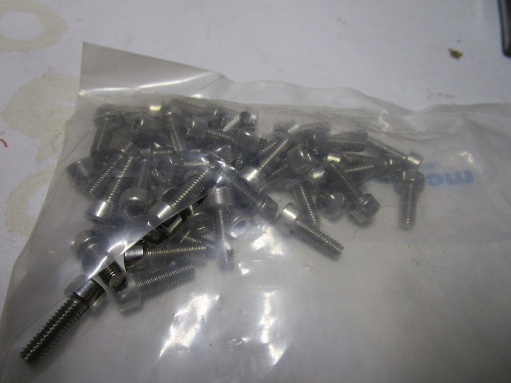 M4-0.7 x 12mm L 3mm Hex A2-70 Plain Stainless Steel Socket Head Cap Screw QTY 50