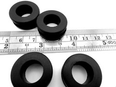 3/4″ Hole Fit Rubber Grommet Bushing For 1/8″ to 5/32″ Thick Panel, Has 1/2″ ID