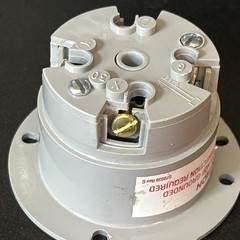 P&S Nema L-16-30, 30A-480V 3-Phase Flanged Inlet Male Plug, Flush Mount