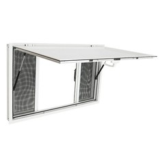 Aluminum Alloy Food Truck Service Window Concession Stand Serving Window 48*30in
