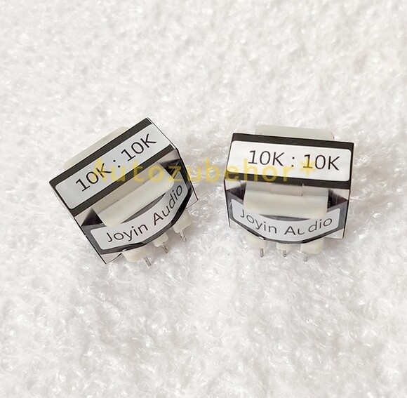 For 2pcs R3 10K:10K permalloy audio transformer 20Hz-80KHz *le