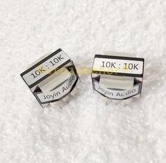 For 2pcs R3 10K:10K permalloy audio transformer 20Hz-80KHz *le