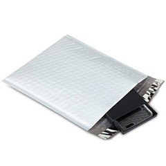 Sales4Less #000 Poly Bubble Mailers 4X8 Inches Padded 4×8 Pack of 50, White