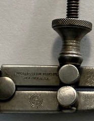 Consolidated Tool Works Spring Outside Caliper 3.5″ Ship Wheel Logo USA