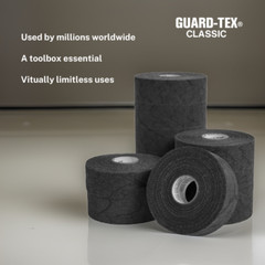 GUARD-TEX SELF-ADHERING FINGER TAPE BLACK 3/4″x30 Yd. #41908 16 ROLL PK