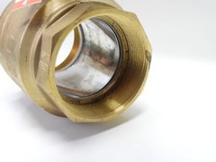 Jomar 4″ Brass Ball Valve 600 WOG Full Port Threaded Connection 125 PSIG 100-111