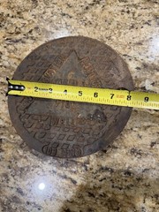 Monitoring Well Manhole Cover Observation Brazil Pemco D2411FG 103 MWO FLA