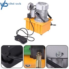 10000 PSI Electric Hydraulic Pump 750W 110V 60Hz 8L Capacity, Single Acting