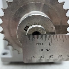 ABM G80/4D63B-4 Gear Motor 230/400 V 50hz 1300 / 56 Rpm VDE0530
