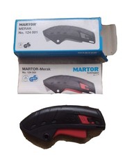 NEW MARTOR SECUPRO MERAK 124001 ERGONOMICAL COMPACT SAFETY KNIFE / BOX CUTTER