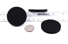 XL 2″ Diameter x 1/4″ Thick Silicone Rubber Feet Large Gripping Surface Non Mar