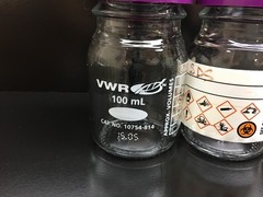 VWR Cat No 10754-814 Media Storage Bottles W GL Screw Caps 100mm Lot 2 PCS
