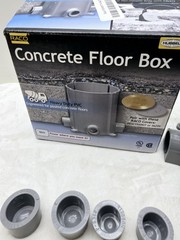 Hubbell Raco 5511 Round Concrete Floor Box Plastic Non Metallic