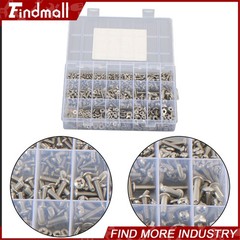 710Pcs Machine Screw Assortment Assorted Nuts Bolts and Flat Washers Kit