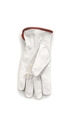 12 Pair Pack, Goat Skin Grain Leather Drivers, work safety gloves (PPE), Size S