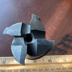 MORSE 7/8 x 7/8 x 4FL HS End Mill Made in USA
