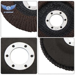 100PCS Premium Zirconia Flap Disc Sanding Grinding 4-1/2″ × 7/8″ 40 Grit