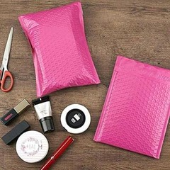 1000 pcs Pink Poly Bubble Padded Envelopes Self-Sealing Mailers 6X10 (Inner 6×9)