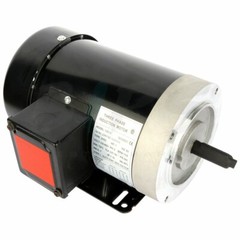 General Purpose 1HP Electric Motor 3 Phase 56C Frame 1725 RPM TEFC 230/460V