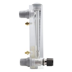 LZM-15T Liquid Flowmeter With Control Valve Panel Type 0.05-5GPM & LPM 10-100L/H