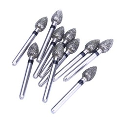 10pcs/kit AZDENT Dental FG Diamond Burs for High Speed Handpiece Friction Grip
