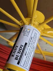 Jameson 6-14-400 Easy Buddy Duct Rodder W/ 400 Ft. Of 1/4″ Unmarked Rod NEW