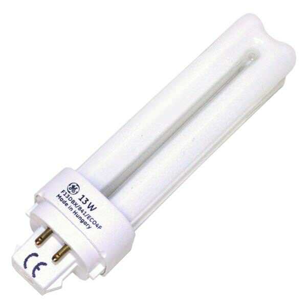 Box of 10 – GE 97597 F13DBX/841/ECO4P – 4 Pin G24q-1 Base 4100K Fluorescent Lamp