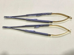HU FRIEDY Castroviejo Needle Holder 7″ 18cm Lot of 2 PCS NH5024SiM NH5024RC