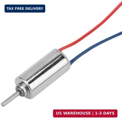 5pcs DC 4.5V 0.12A 0.12W 250RPM Micro Coreless Motor, 4mmx8mm Small Motor, Mi…