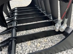 66″ Heavy Duty Root Rake Grapple Bucket Attachment Fits Skid Steer Quick Attach