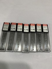 Maxco Mechanical Pencil Leads 0.9x60mm No.2HB 20 Leads Per Container Lot Of 7