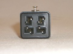 CINCH JONES BEAU MOLEX S-304-CCT 38331-8004 POWER SOCKET 4 PIN FOR YAESU KENWOOD