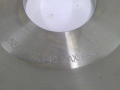 NEW Wendt 8.000″ Diameter Diamond Grinding Wheel Max RPM 6000. J31AJ20010