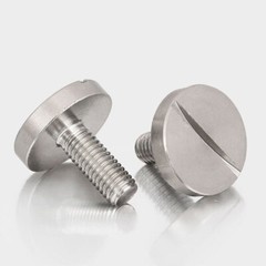 304 Stainless Steel Slotted Round Large Flat Head Screws M2 M3 M4 M5 M6