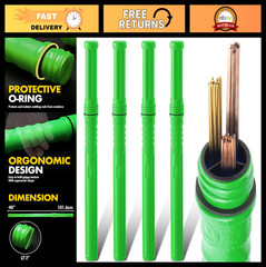 4 Pcs 40″ Welding Rod Storage Canisters – Waterproof, Airproof Electrode Holder