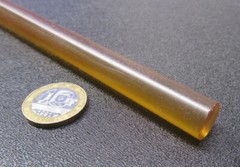 Ultem PEI Rod 1000-1000 Natural .500″ (1/2″) Diameter Rod x 1 Ft Long