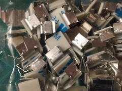 Lot 100pcs Aluminum Adhesive Flat Ribbon Cable Clamps, 0.20-0.47in, 5-12mm width