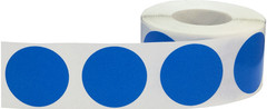 Circle Color Dot Stickers | 1.25″ Inches Round – 500 Pack | Pick One Color