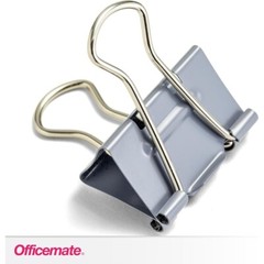 EZ Binder Clips Medium Metal Paper Clips Durable Organizer Office Supply 12ct US